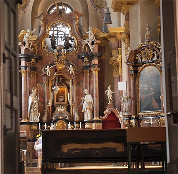 Sandkirche - Innenraum