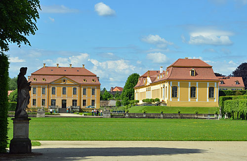 Barockgarten Großsedlitz - Friedrichschlössschen und Obere Orangerie