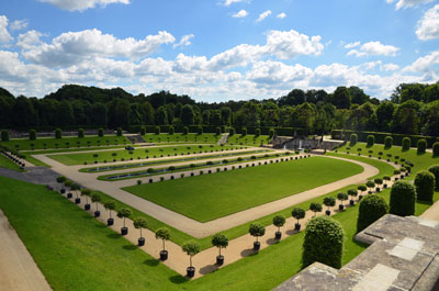 Barockgarten Großsedlitz -Orangebäumchen-Parade