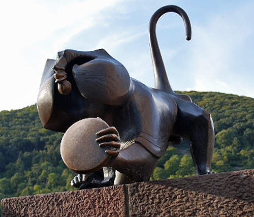 Brückenaffe - Heidelberg