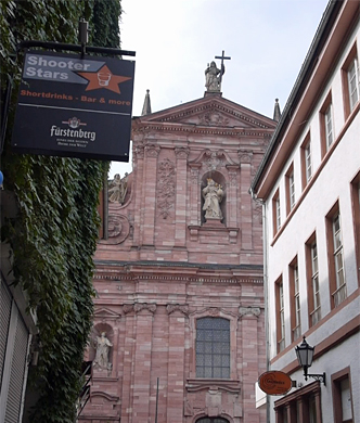 Portal der Jesuitenkirche - Heidelberg