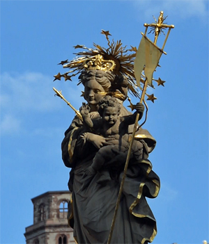Kornmarktmadonna - Heidelberg