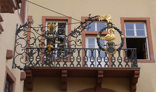 Innenhof des Kurpfälzisches Museum im Palais Morass - Heidelberg