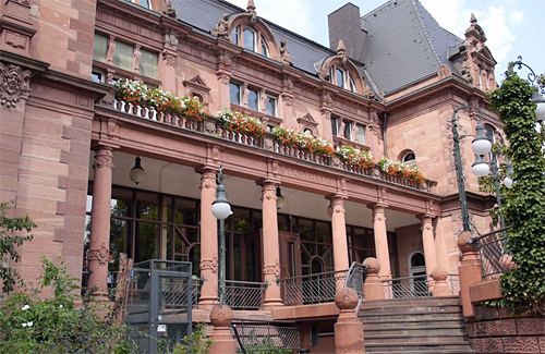 Ostseite - Kongresshaus - Stadthalle-  Heidelberg