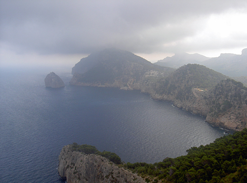 Mallorca - Aussichtspunkt Mirador es Colomer