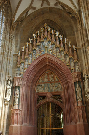 Dom zu Meißen - Eingang Fürstenkapelle