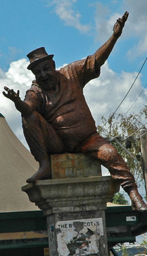 Melbourne - Fitzroy - 'Mr. Poetry' von Peter Corlett
