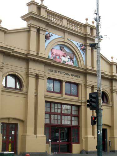 Melbourne - Queen Victoria Market - Fleisch- und Fischhalle