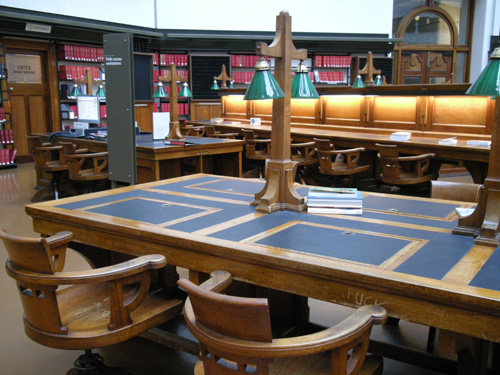 Melbourne - State Library of Victoria - Lesepult