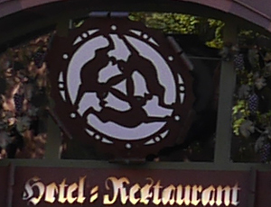 Michelstadt - Emblem der "Drei Hasen"