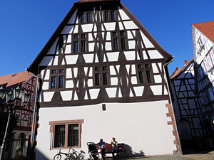 Michelstadt - Rathaus Rückseite