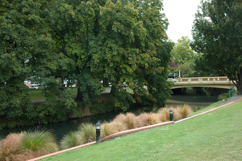 Neuseeland -Südinsel - Christchurch -Avon River