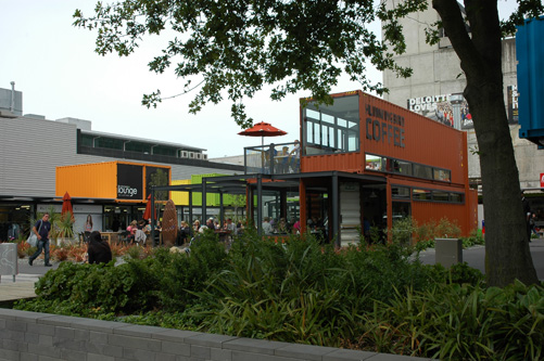 Neuseeland -Südinsel - Christchurch nach dem Erdbeben -City Mall 2012
