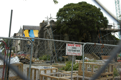 Neuseeland -Südinsel - Christchurch 2013 nach dem Erdbeben