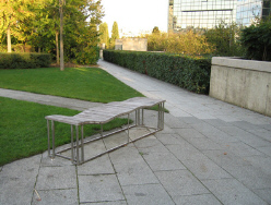 Design-Holzbank