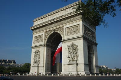 Paris - Triumphbogen -Arc de Triomphe