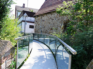 Schriesheim - Neuer Kanzelbach-Steg