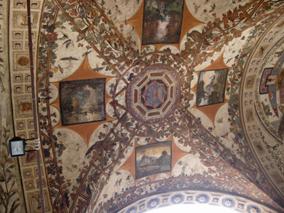 Siena - Paazzo Chigi Saracini -Deckengemälde