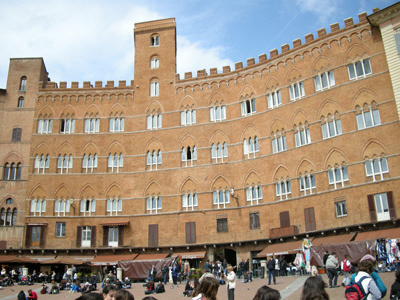 Siena Palazzo Sansedoni, ein alter Adelspalast