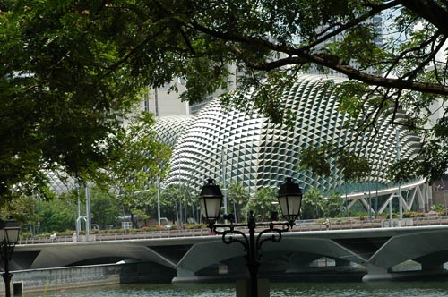 Singapur - Esplanade Theatres on the Bay