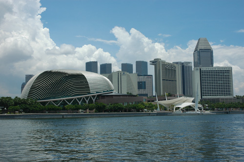 Singapur - Esplanade Theatres on the Bay
