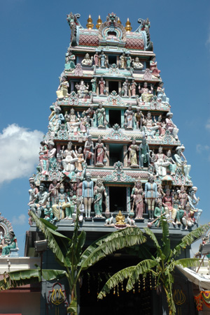 Singapur - Sri Mariamman Tempel