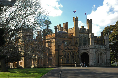 Sydney - Royal Botanical Gardens - Government House