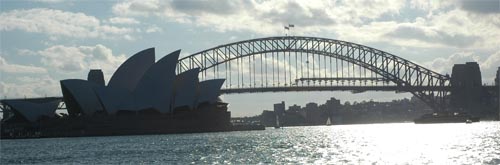 Sydney - Harbour Bridge und Opernhaus