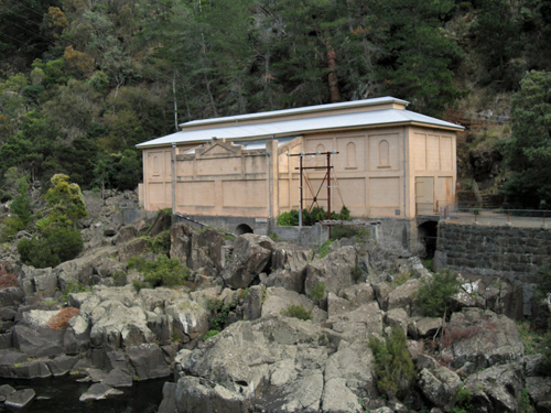 Cataract Gorge - Wasserkraftwerk