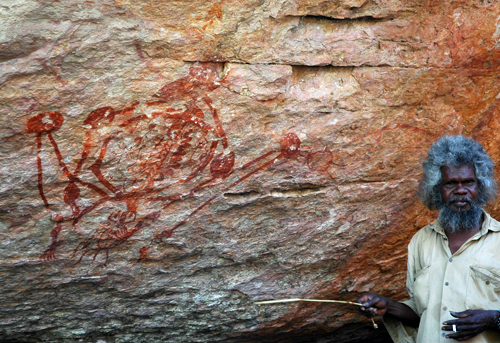 Felsenmalerei - Injalak Hill