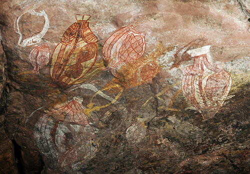 Felsenmalerei - Injalak Hill